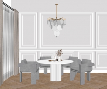 Modern Dining Table And Chairs-ID:687911459