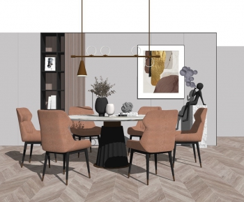 Modern Dining Table And Chairs-ID:108248263