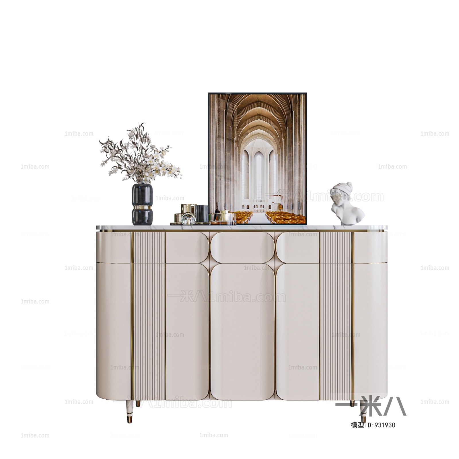 Modern Side Cabinet/Entrance Cabinet