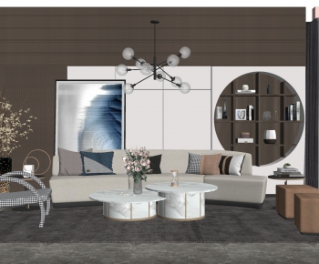 Modern A Living Room-ID:322302427