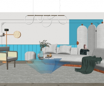 Modern A Living Room-ID:178656316