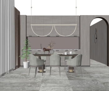 Modern Dining Room-ID:900246757