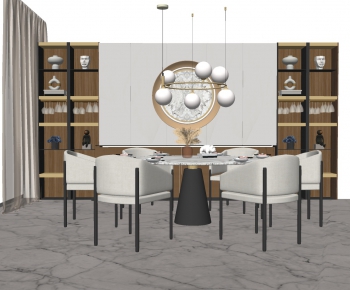 Modern Dining Room-ID:679689345