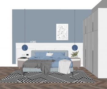 Nordic Style Bedroom-ID:495053249