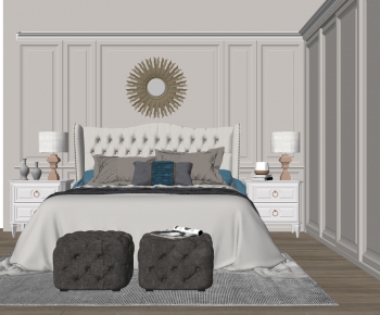 American Style Bedroom-ID:356283513