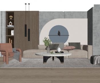 Modern A Living Room-ID:260888713