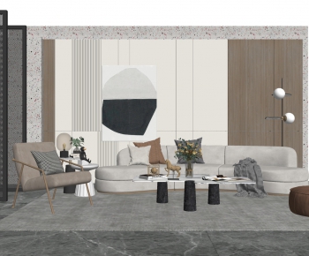 Modern A Living Room-ID:338250222