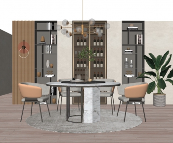 Modern Dining Room-ID:651875552