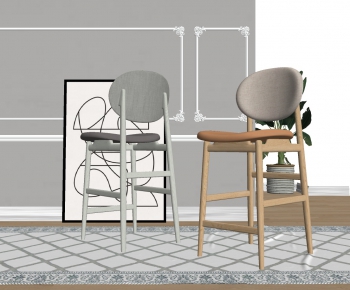 Nordic Style Bar Chair-ID:310512321