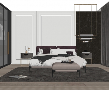 Modern Bedroom-ID:671473573
