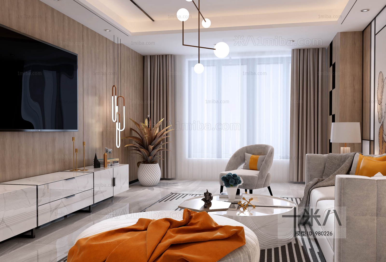 Modern A Living Room