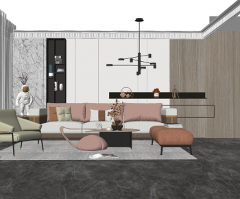 Modern A Living Room-ID:926940637