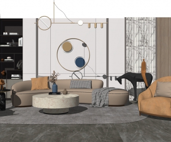 Modern A Living Room-ID:957534648