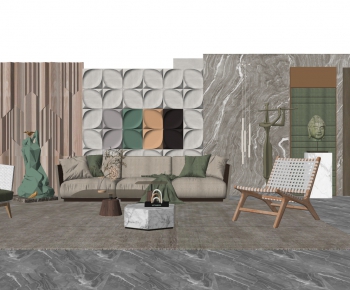 Modern A Living Room-ID:221576513