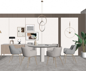 Nordic Style Dining Room-ID:491325253