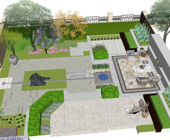 Modern Courtyard/landscape-ID:786214238