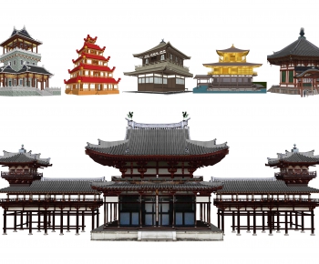 Chinese Style Ancient Architectural Buildings-ID:187292266