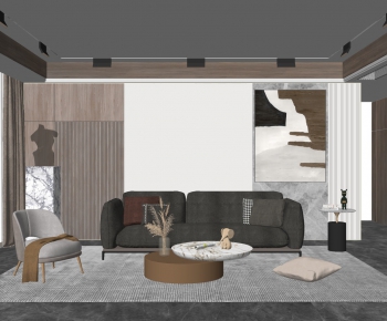 Modern A Living Room-ID:194488773