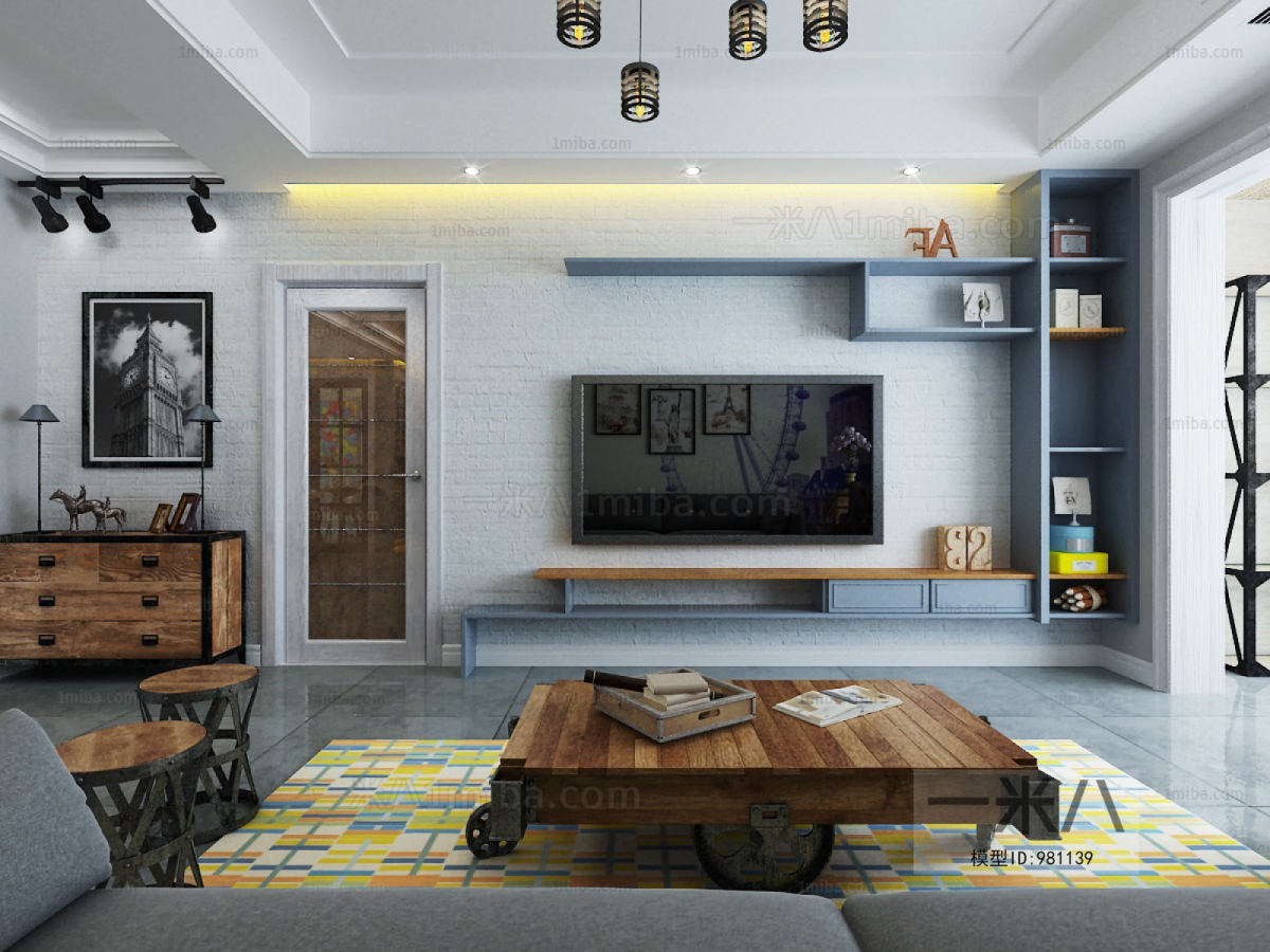 Industrial Style Dining Room