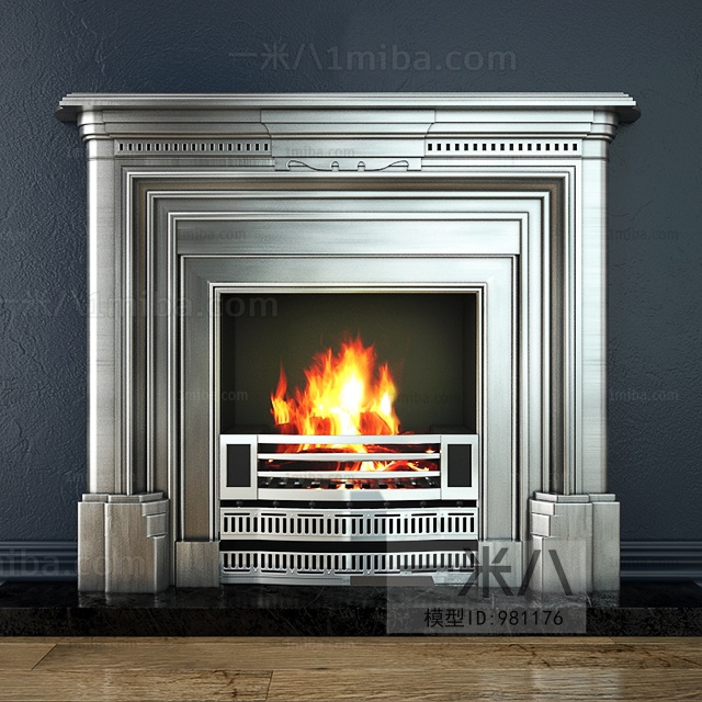 European Style Fireplace