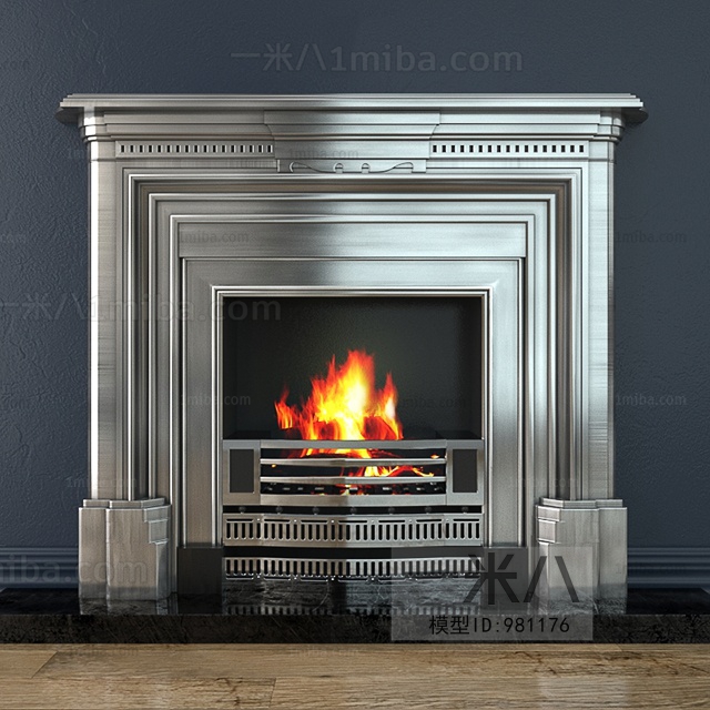 European Style Fireplace