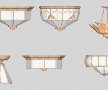 New Chinese Style Ceiling Ceiling Lamp-ID:264218656