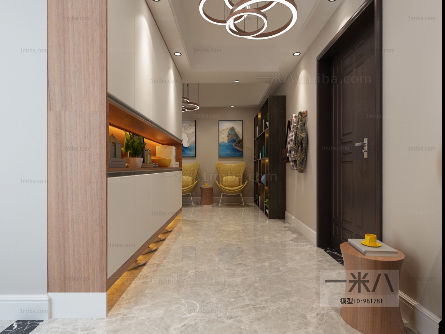 Modern Hallway