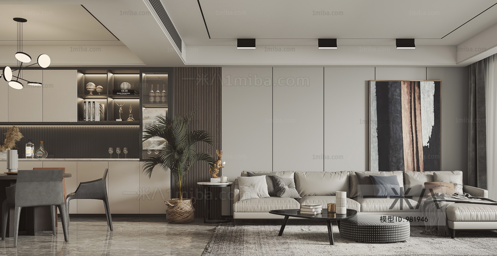 Modern A Living Room