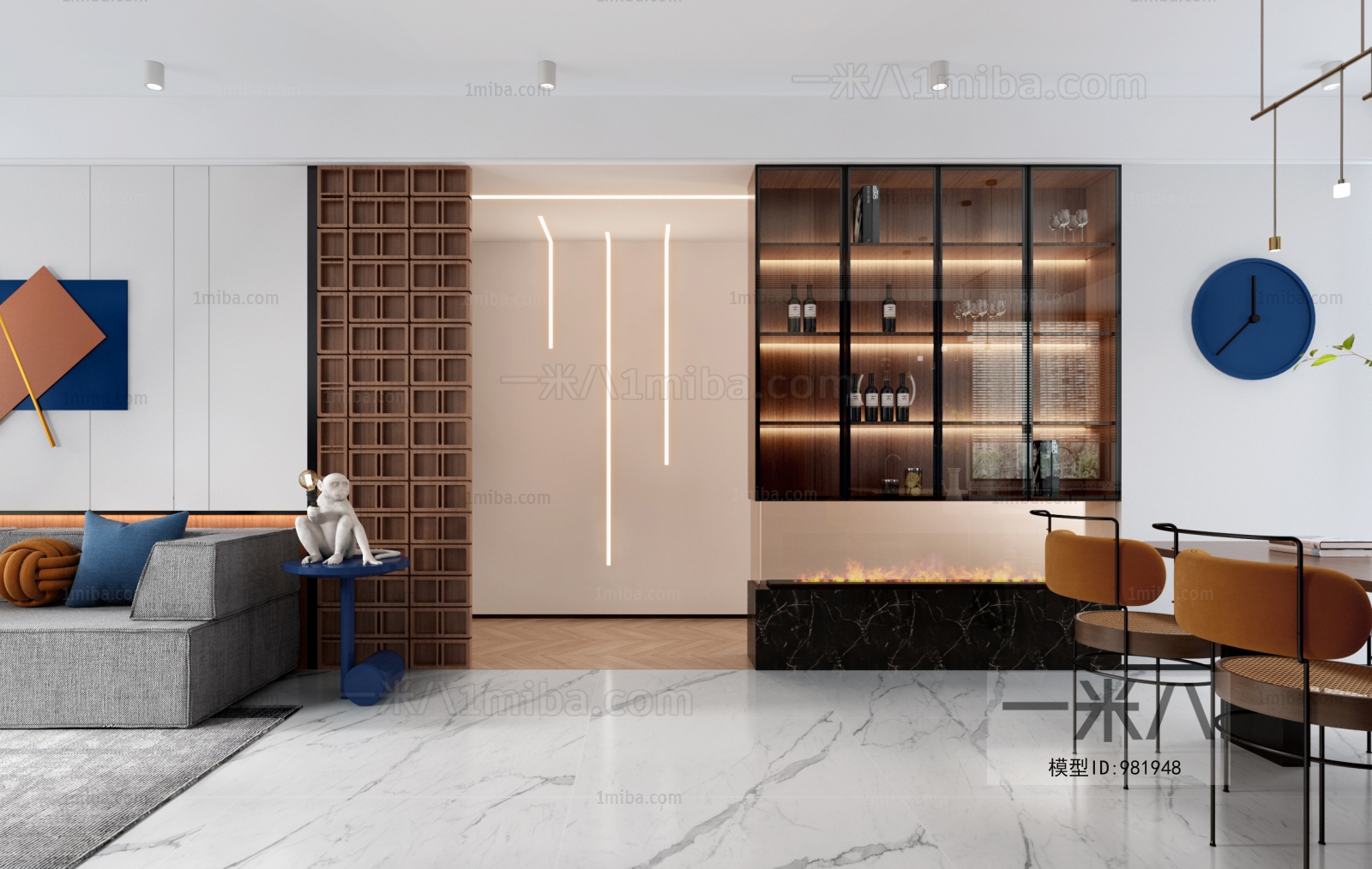 Modern A Living Room