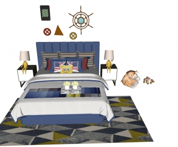 Modern Child's Bed-ID:720708676