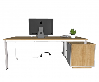 Modern Manager's Desk-ID:134635262