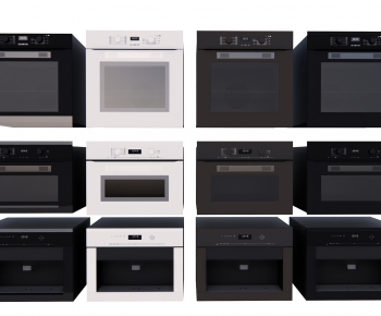 现代洗碗机、消毒柜、烤箱、微波组合-ID:340314843