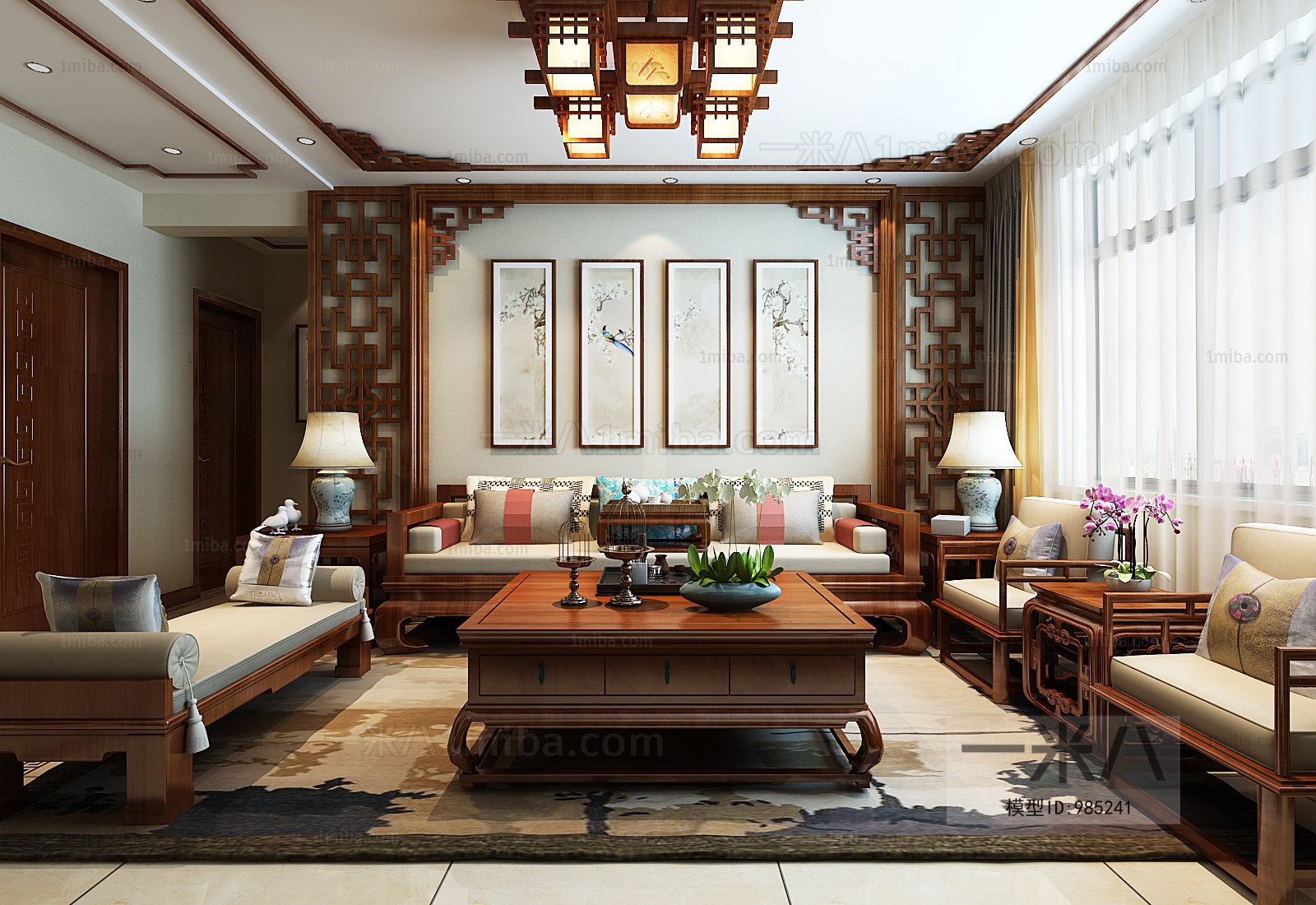 Chinese Style A Living Room