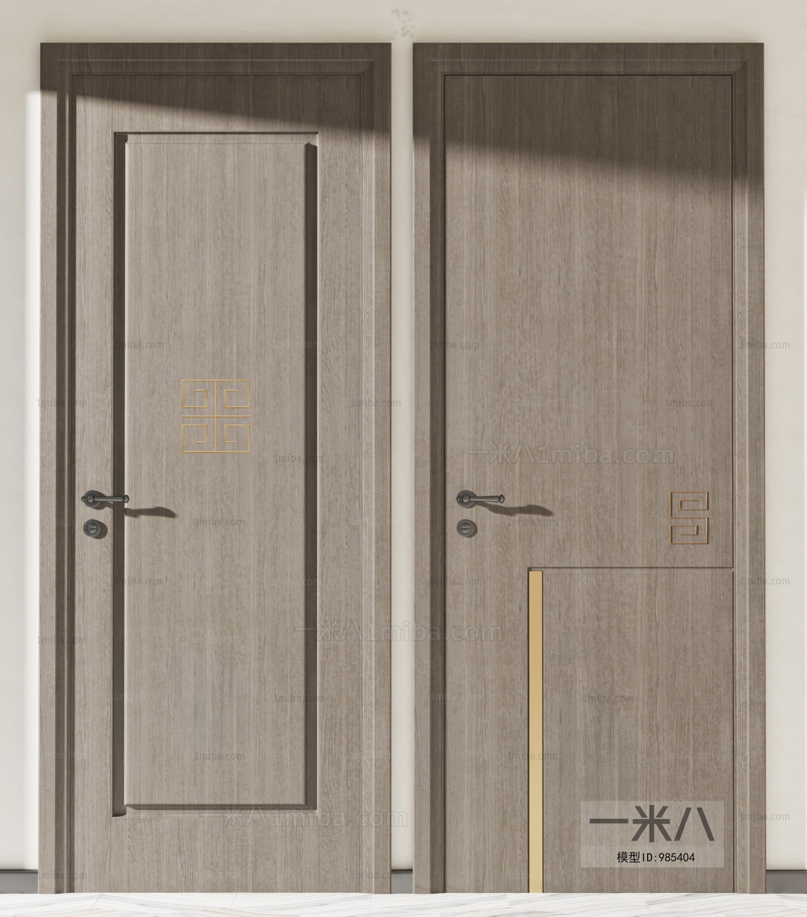 New Chinese Style Single Door