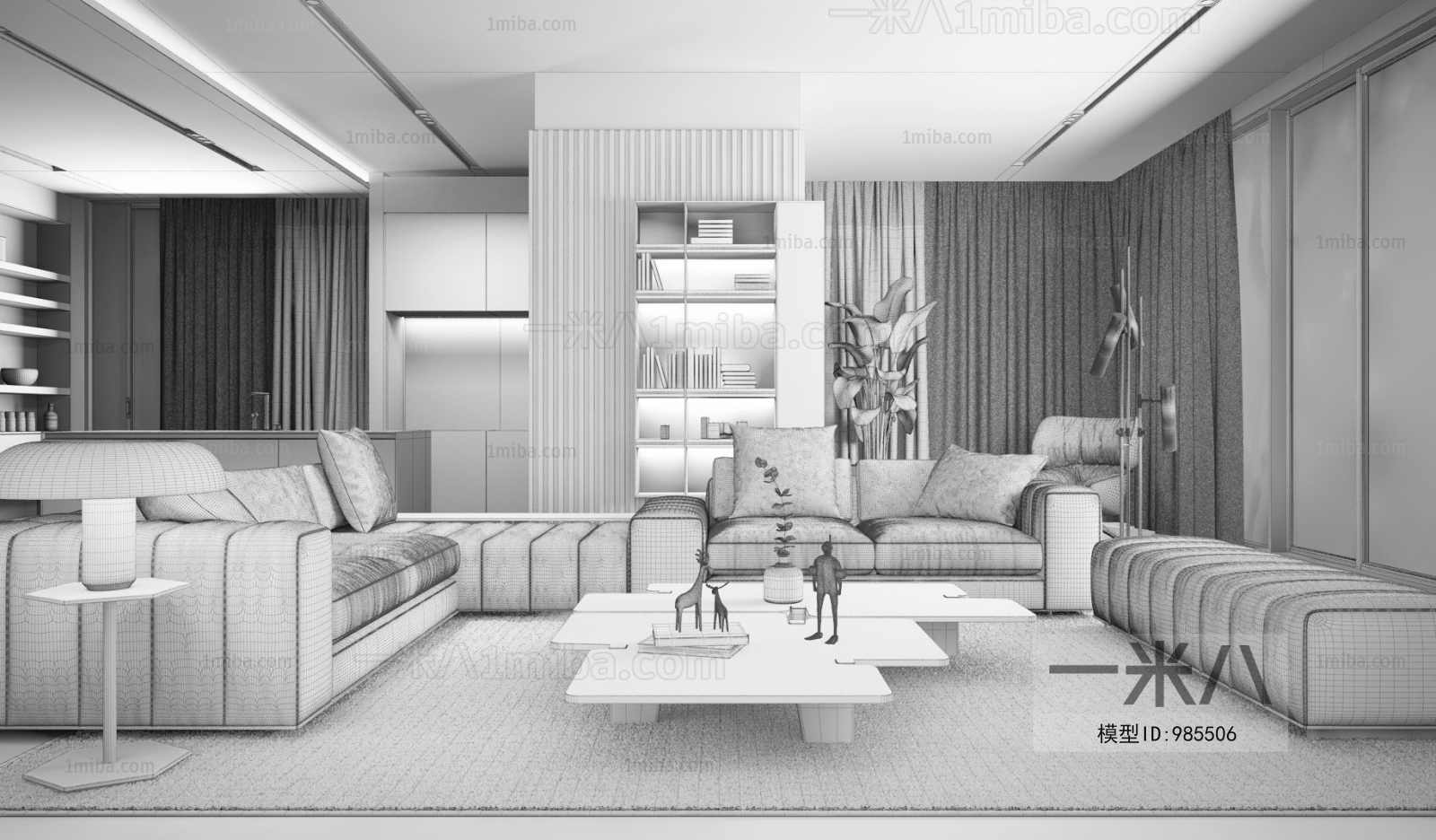 Post Modern Style A Living Room