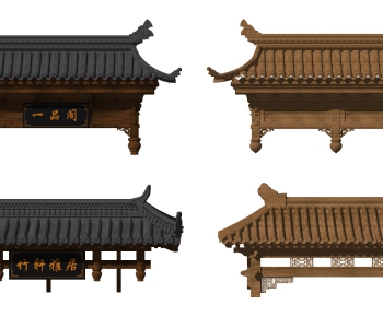 Chinese Style Building Component-ID:105232311