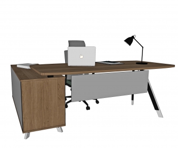 Modern Manager's Desk-ID:577329842