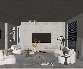 Modern A Living Room-ID:685320768