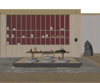 New Chinese Style Tea House-ID:701615824