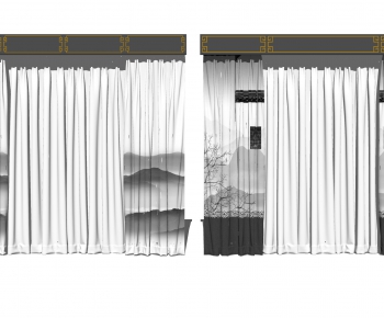 New Chinese Style The Curtain-ID:306297612