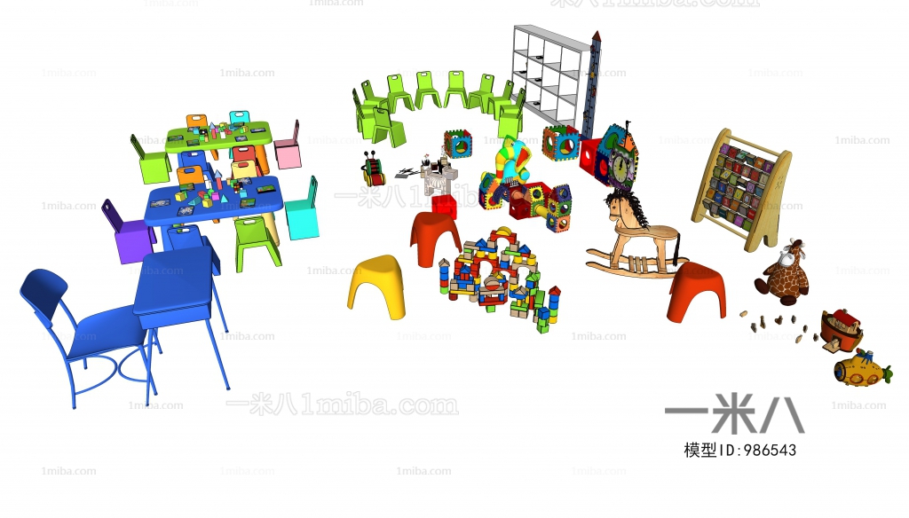现代儿童玩具儿童桌/儿童椅