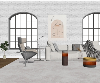 Modern A Living Room-ID:288454119