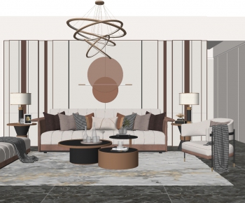 Modern A Living Room-ID:233399893