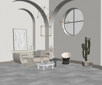 Modern A Living Room-ID:303824916