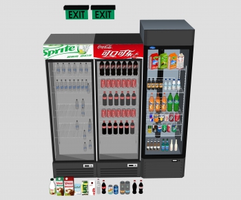 Modern Refrigerator Freezer-ID:863245441