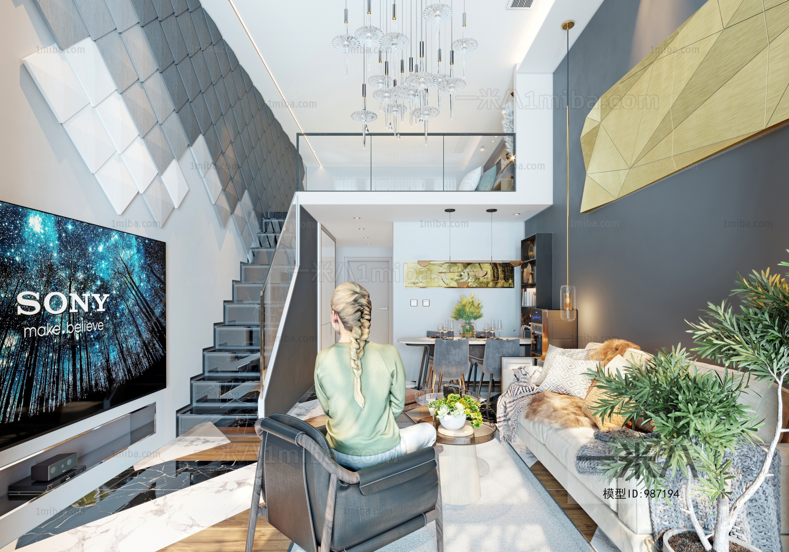 Modern A Living Room