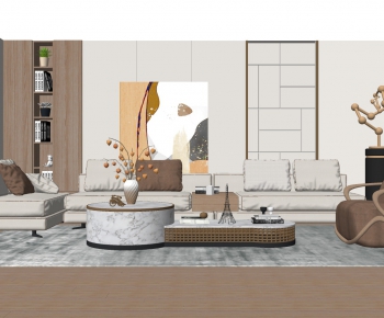 Modern A Living Room-ID:723804829