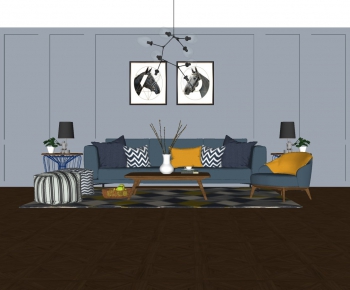 Nordic Style Sofa Combination-ID:422480831