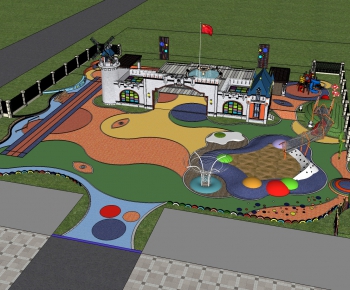 Modern Children's Amusement Park-ID:538995411