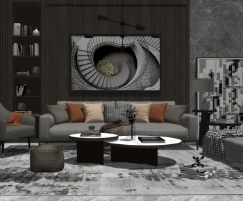 Modern Sofa Combination-ID:378202886